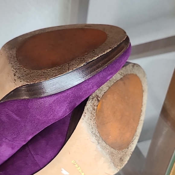Cole Haan purple suede pumps size 8.5 💜 - Picture 13 of 14